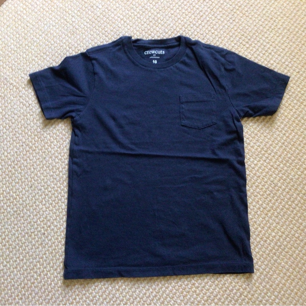 Boys Crewcuts Navy Tee Shirt